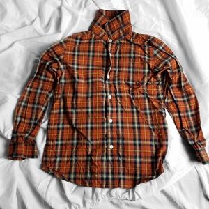 Cat & Jack Plaid Button Down Long Sleeve Shirt for Boys